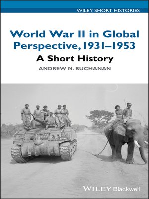 cover image of World War II in Global Perspective, 1931-1953